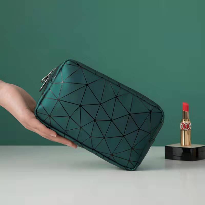 Wholesale PU Large Capacity Portable Cosmetic Storage Bag